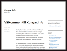 Tablet Screenshot of kungar.info